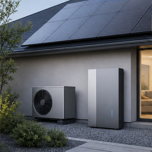 Minimal realistic residential solar and energy storage system